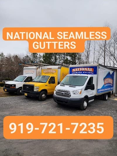 NATIONAL seamless gutters north carolina