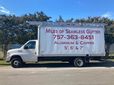 Miles of Seamless Gutter